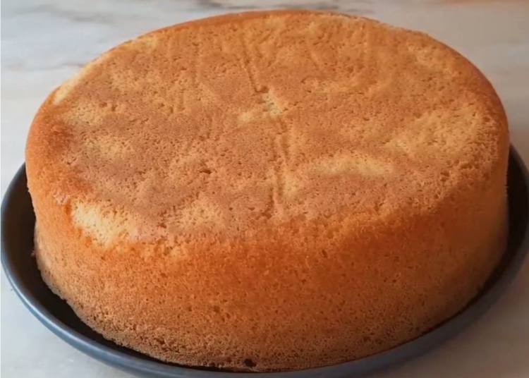 Receita de Pão de Ló simples 