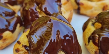Receita de Profiteroles
