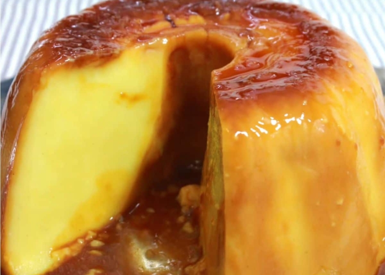Receita do Pudim de Natas com Limão