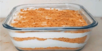 Receita de Serradura super rápida