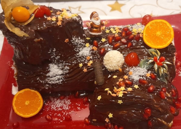 Receita de Tronco de Natal