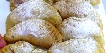 Receita de Azevias de Batata Doce