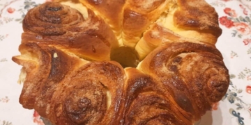 Receita da Bôla de Rosas