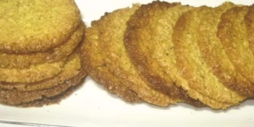 Receita das Bolachas de Aveia 