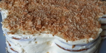 Receita do Bolo de Bolacha Tradicional 