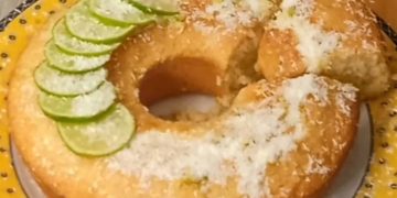 Receita do Bolo de Coco e Lima