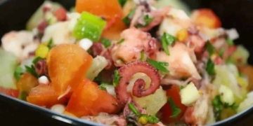 Receita de Ceviche de Polvo