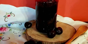 Receita de Doce de Cereja sem açúcar refinado