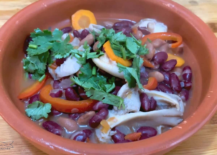 Receita de Feijoada de Cogumelos