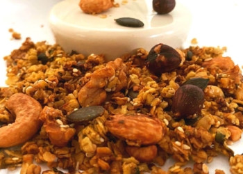 Receita da Granola Salgada com Sementes que faz a combinação perfeita