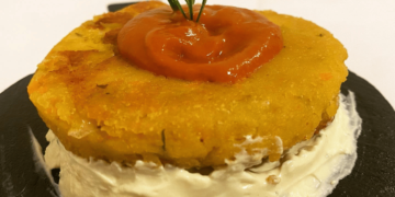 Receita do Hambúrguer de Grão e Alho Francês