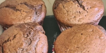 Receita dos Muffins de Chocolate tipo Starbucks