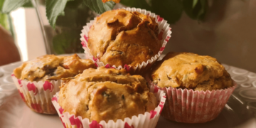 Receita de Muffins de Fiambre e Cogumelos