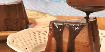 Receita do Pudim de Chocolate super fácil