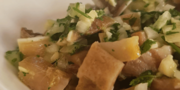 Receita da Salada de Orelha de Porco