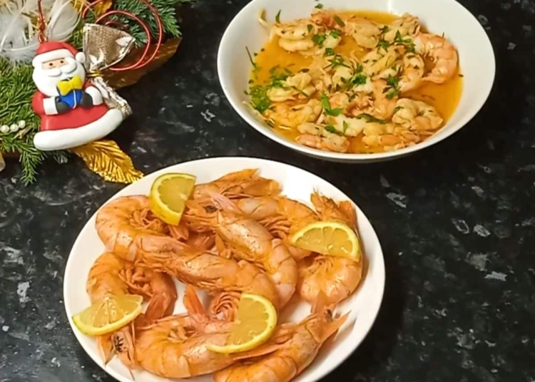 Receita de Camarão Cozido