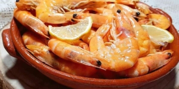 Receita de Camarão Cozido para as festas