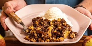 Receita do Crumble de Maçã que é um show