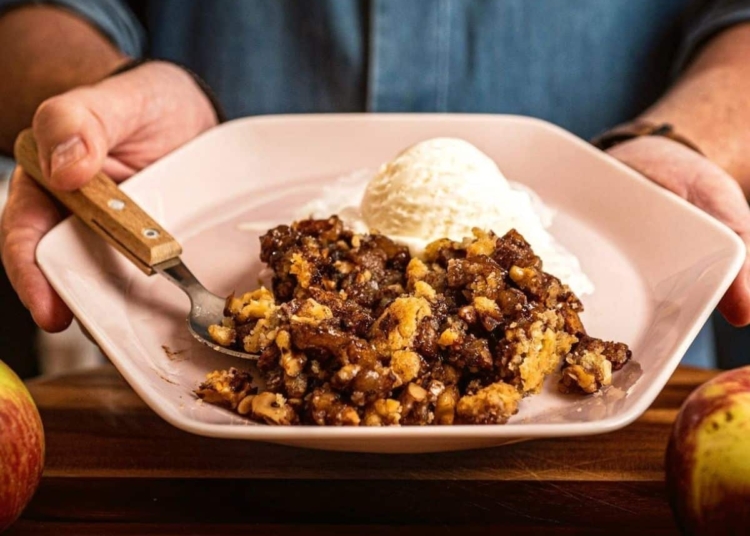 Receita do Crumble de Maçã que é um show