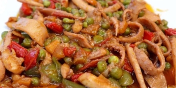 Receita de Lulas Guisadas