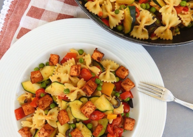 Receita da Massa de Vegetais com Tofu
