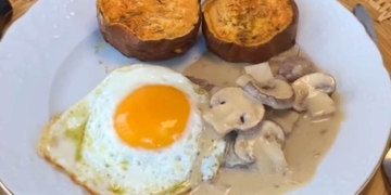 Receita dos Medalhões de Vitela com Molho de Cogumelos