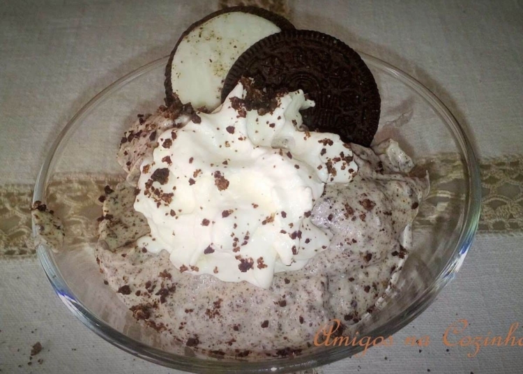 Receita da Mousse de Oreo