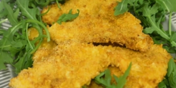 Receita dos Panados Crocantes na Airfryer