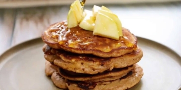 Receita das Panquecas de Maçã prontas em 5 minutos