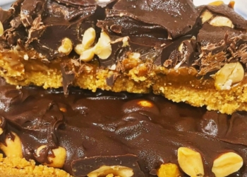 Receita da deliciosa Tarte de Snickers