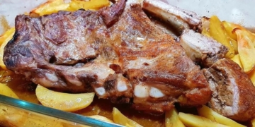 Receita simples de Entrecosto Assado no Forno