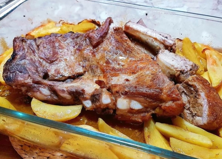 Receita simples de Entrecosto Assado no Forno