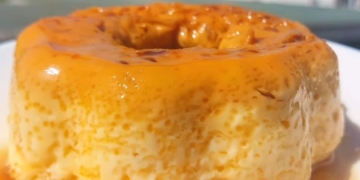 Receita do Pudim Flan pronto em 3 minutos