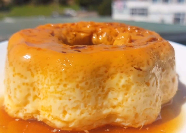 Receita do Pudim Flan pronto em 3 minutos