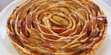 Receita da melhor Tarte Enrolada de Maçã
