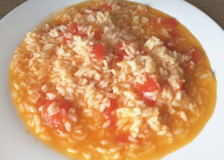 Receita de Arroz de Tomate