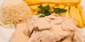 Receita dos Bifes de Frango com Molho de Café