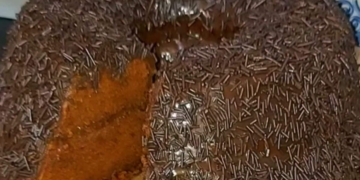 Receita do melhor Bolo Brigadeiro de Chocolate do mundo