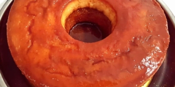 Receita do Bolo Pudim