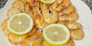 Receita de Camarão Cozido