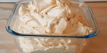Receita muito fácil do Creme de Manteiga Italiano