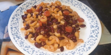 Receita muito antiga de Feijão com Macarrão