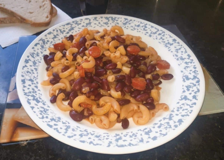 Receita muito antiga de Feijão com Macarrão