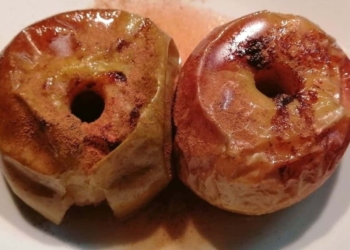 Receita de Maçã Assada