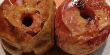 Receita de Maçã Assada