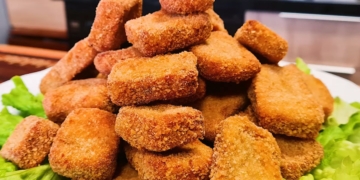 Receita dos Nuggets de Frango para fazer com os miúdos