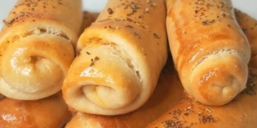 Receita do Pão Recheado de Frango