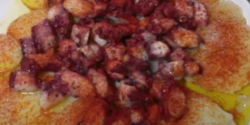 Receita de Polvo à Galega