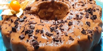 Receita do Pudim de Chocolate