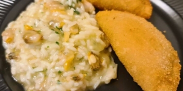 Receita do Risoto de Berbigão